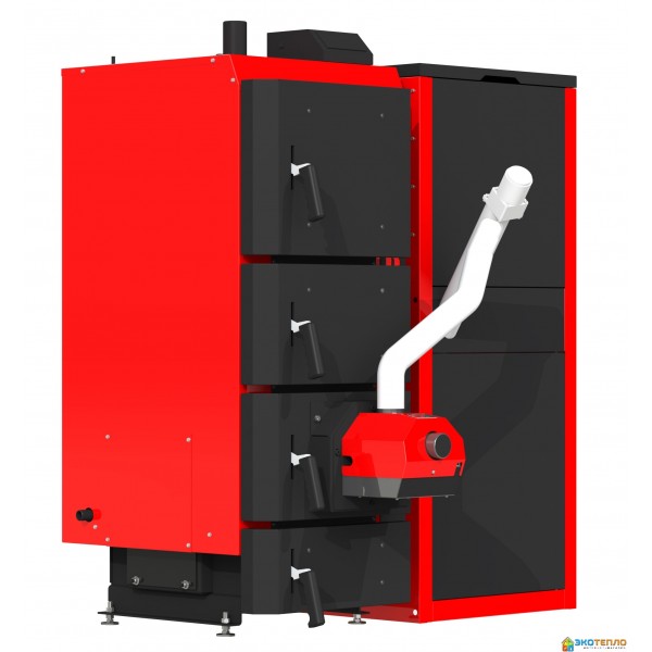 Котел на твердом топливе для отопления 97 кВт 